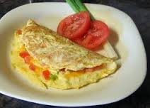 gambar omelet tomat